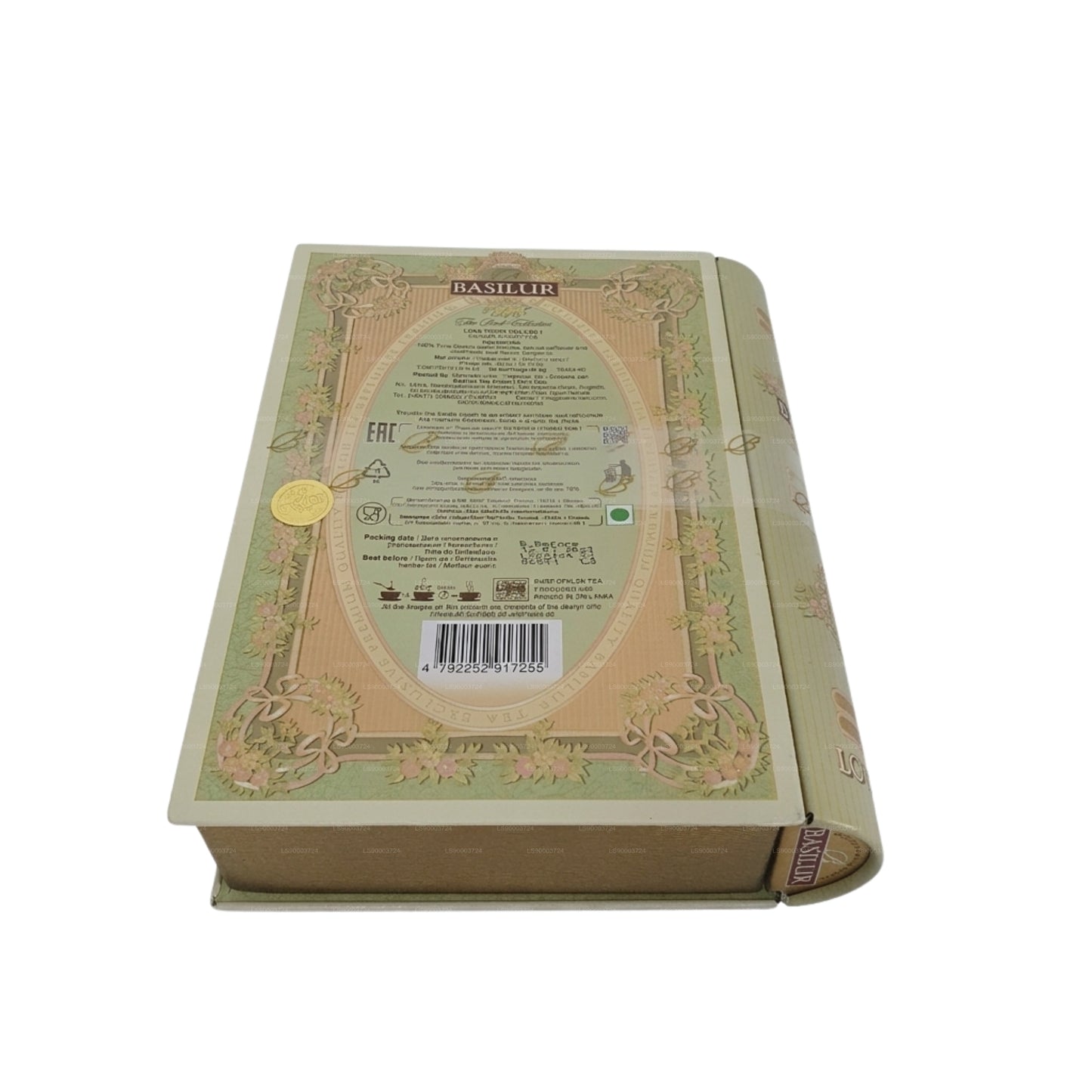 Чайная книга Basilur «История любви — том I» (100 г) Caddy