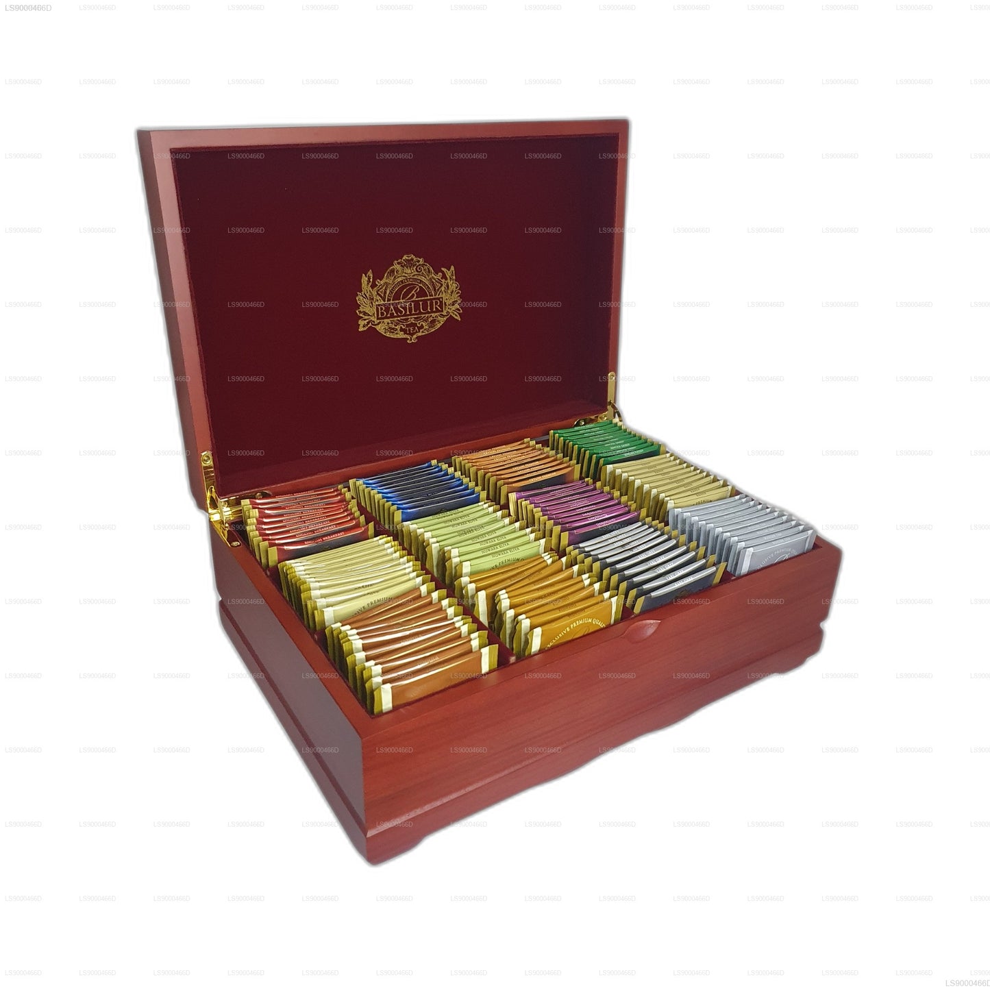 Набор для руководителей Basilur Executive Gifts Assorted Wooden Presenter (235 г) с 120 чайными пакетиками