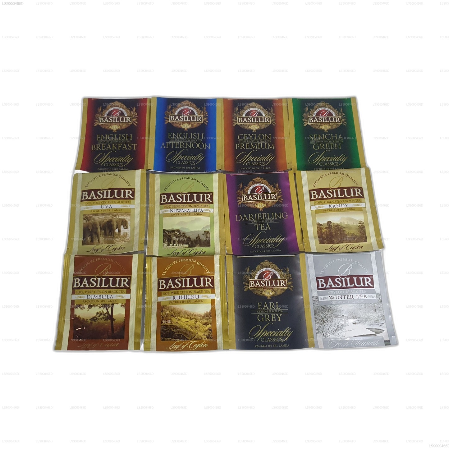 Набор для руководителей Basilur Executive Gifts Assorted Wooden Presenter (235 г) с 120 чайными пакетиками