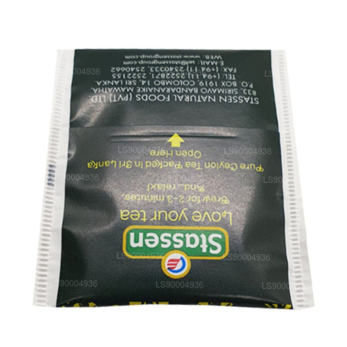 Зеленый органический чай Stassen (50 г) 25 пакетиков