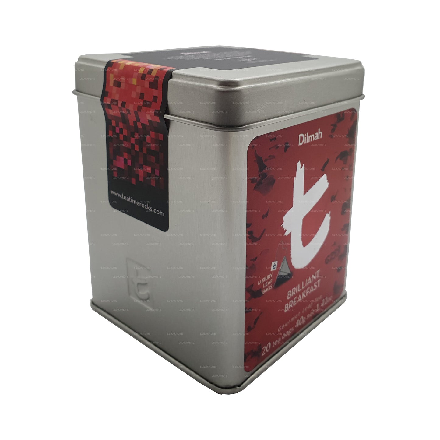 Блестящий завтрак Dilmah серии T (40 г) 20 пакетиков чая