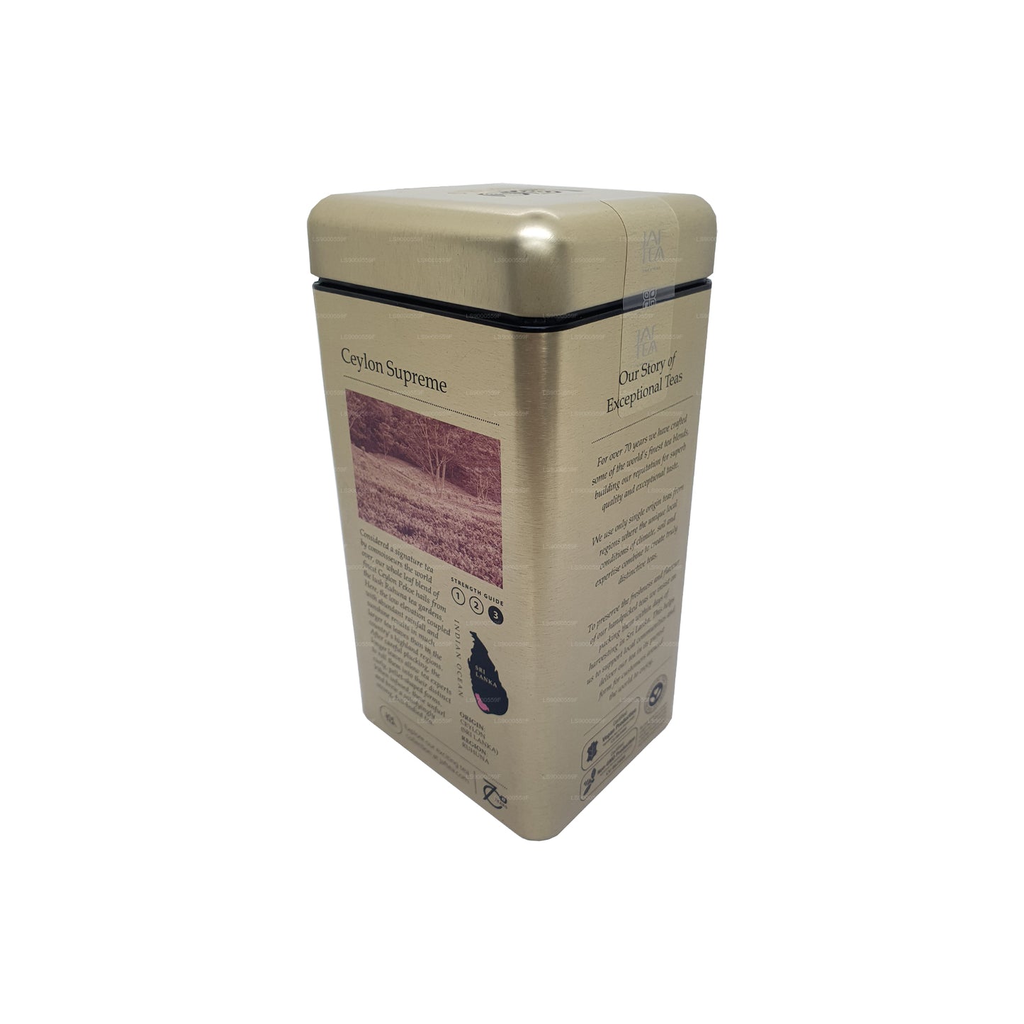 Классическая золотая коллекция чая Jaf Ceylon Supreme (50 г)