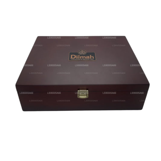 Роскошный деревянный презентер Dilmah с крышкой (12 разновидностей)
