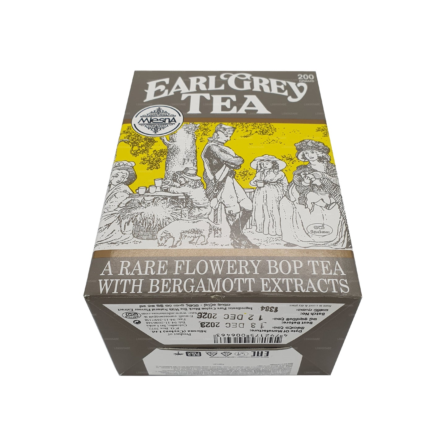 Чай листовой Mlesna Эрл Грей