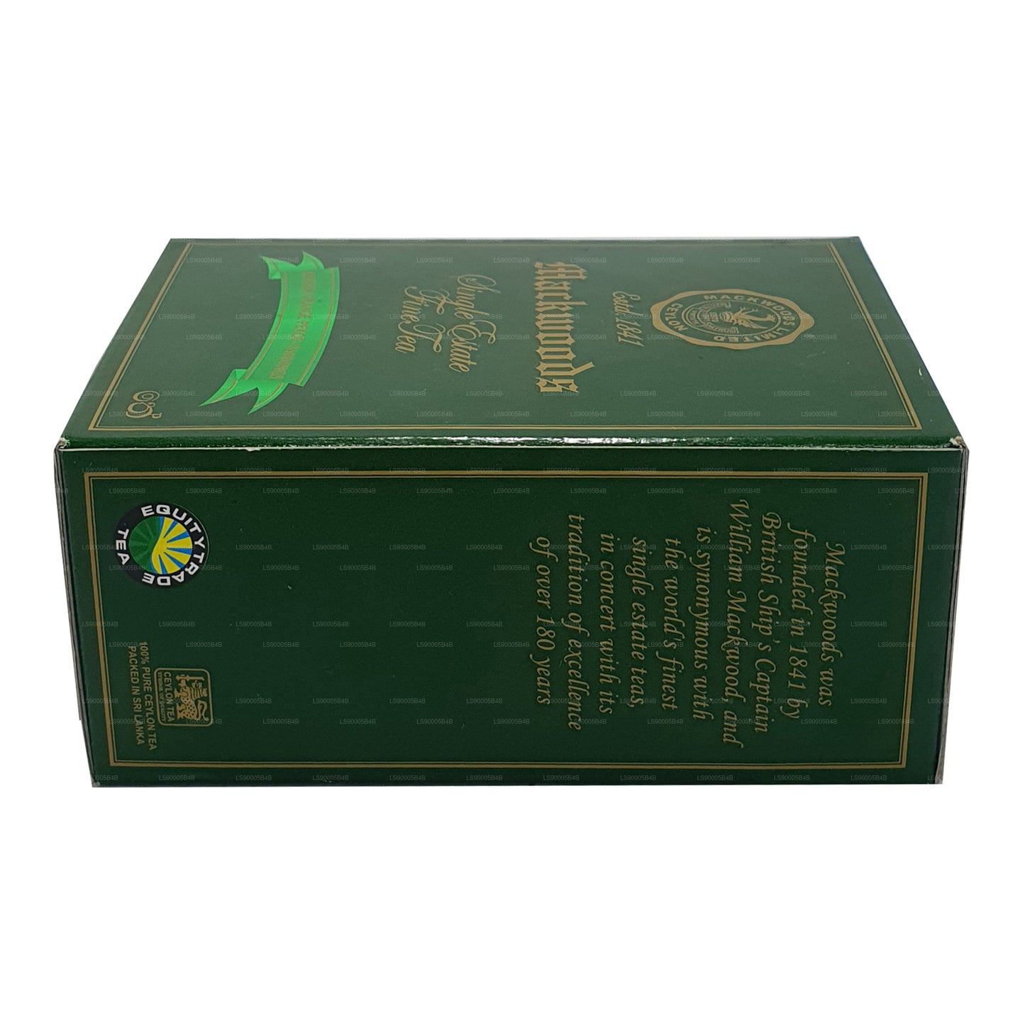 Mackwoods Single Estate Сломанный оранжевый Pekoe Fannings (BOPF) Листовой цейлонский черный чай (200 г)