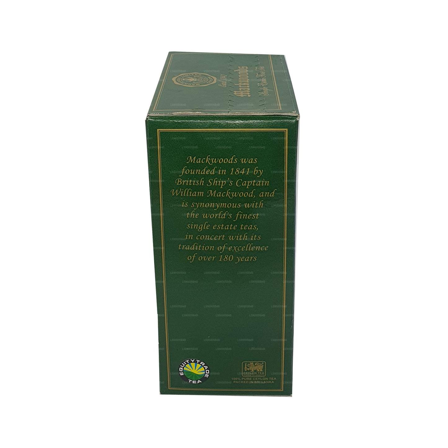 Mackwoods Single Estate Сломанный оранжевый Pekoe Fannings (BOPF) Листовой цейлонский черный чай (200 г)