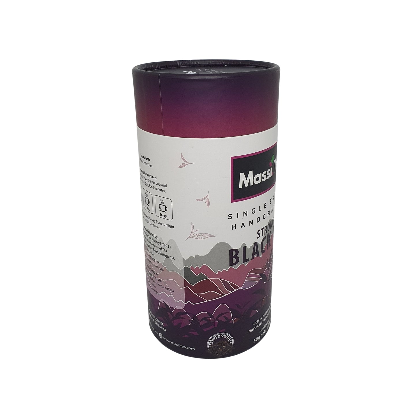 Масси Чай Одинокий Имущество Изготовлено вручную Сильный Черный чай (50g)