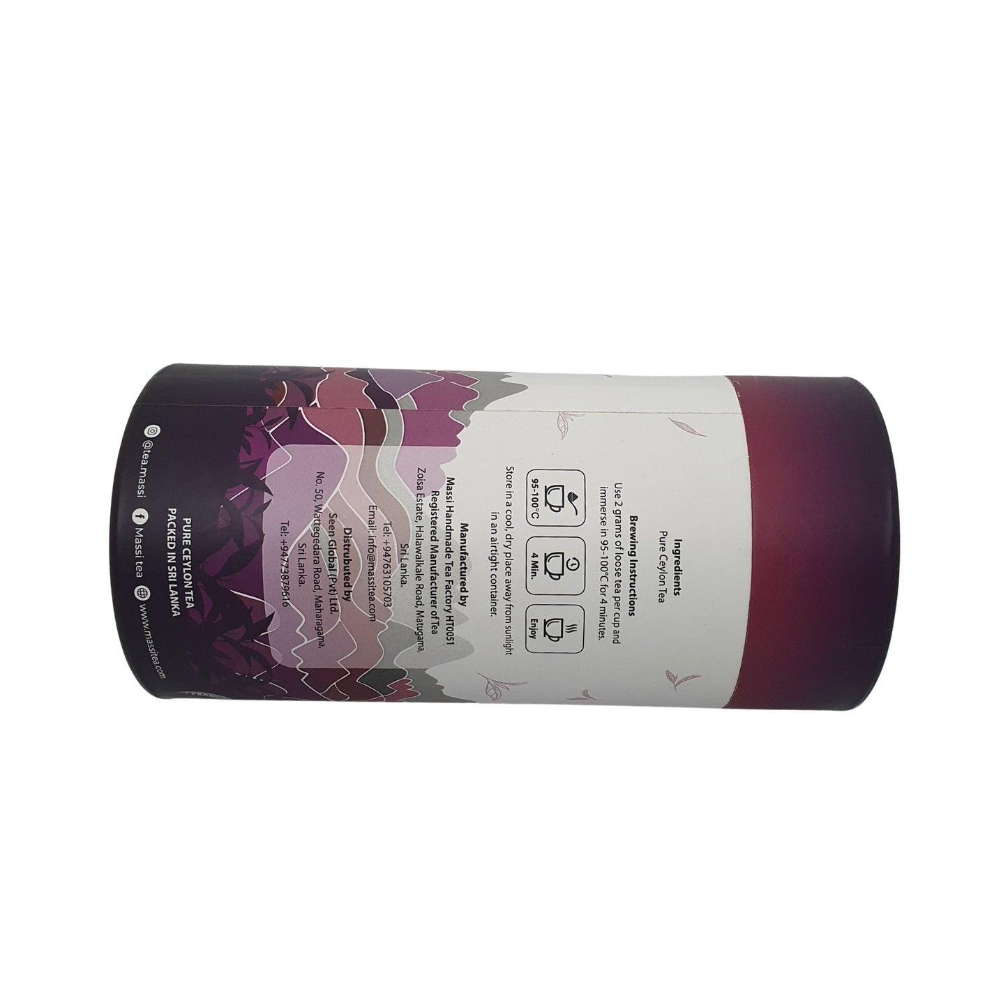 Масси Чай Одинокий Имущество Изготовлено вручную Сильный Черный чай (50g)