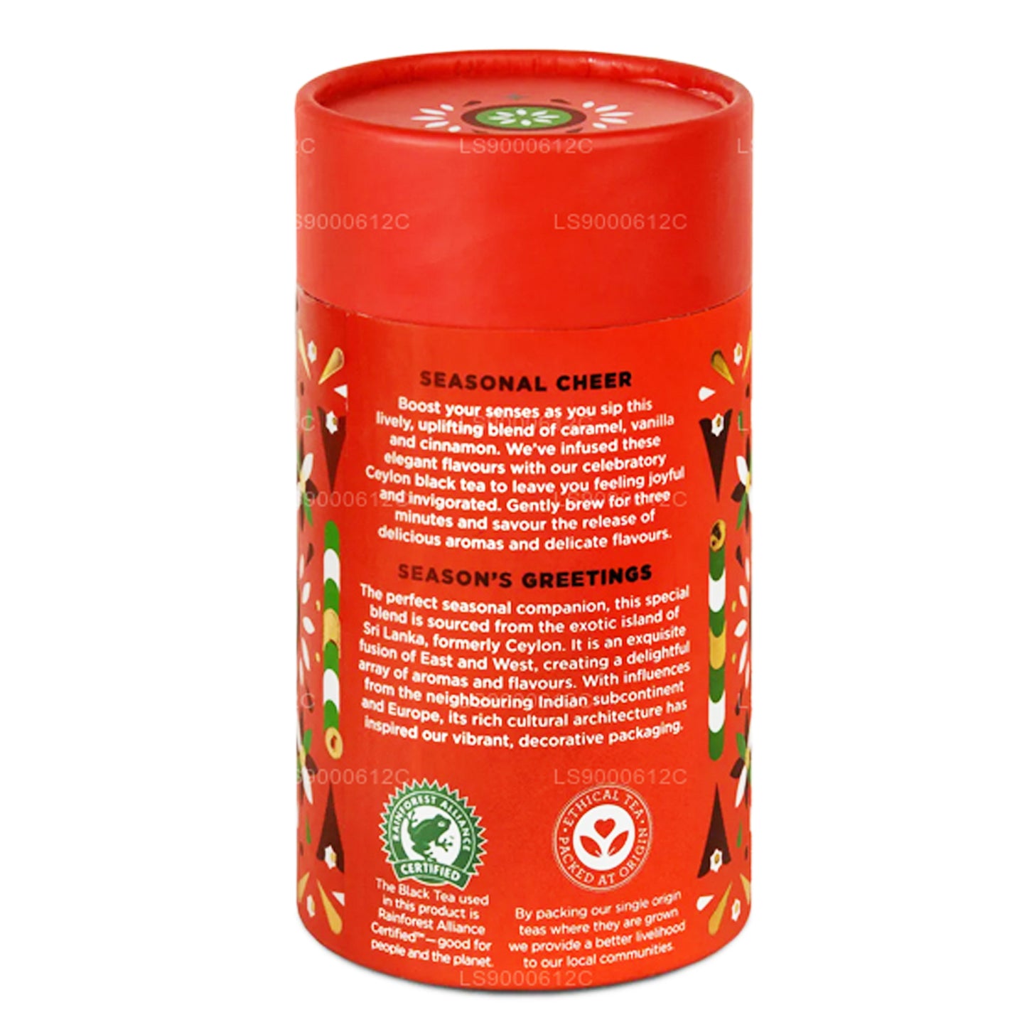 Jaf Tea Seasonal Cheer - черный чай со вкусом карамели, ванили и корицы (50 г)
