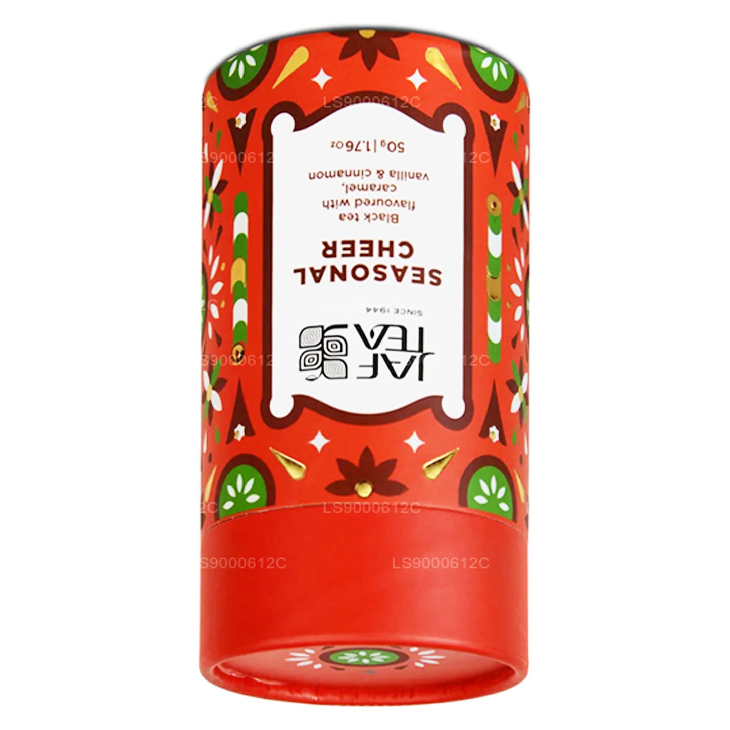 Jaf Tea Seasonal Cheer - черный чай со вкусом карамели, ванили и корицы (50 г)