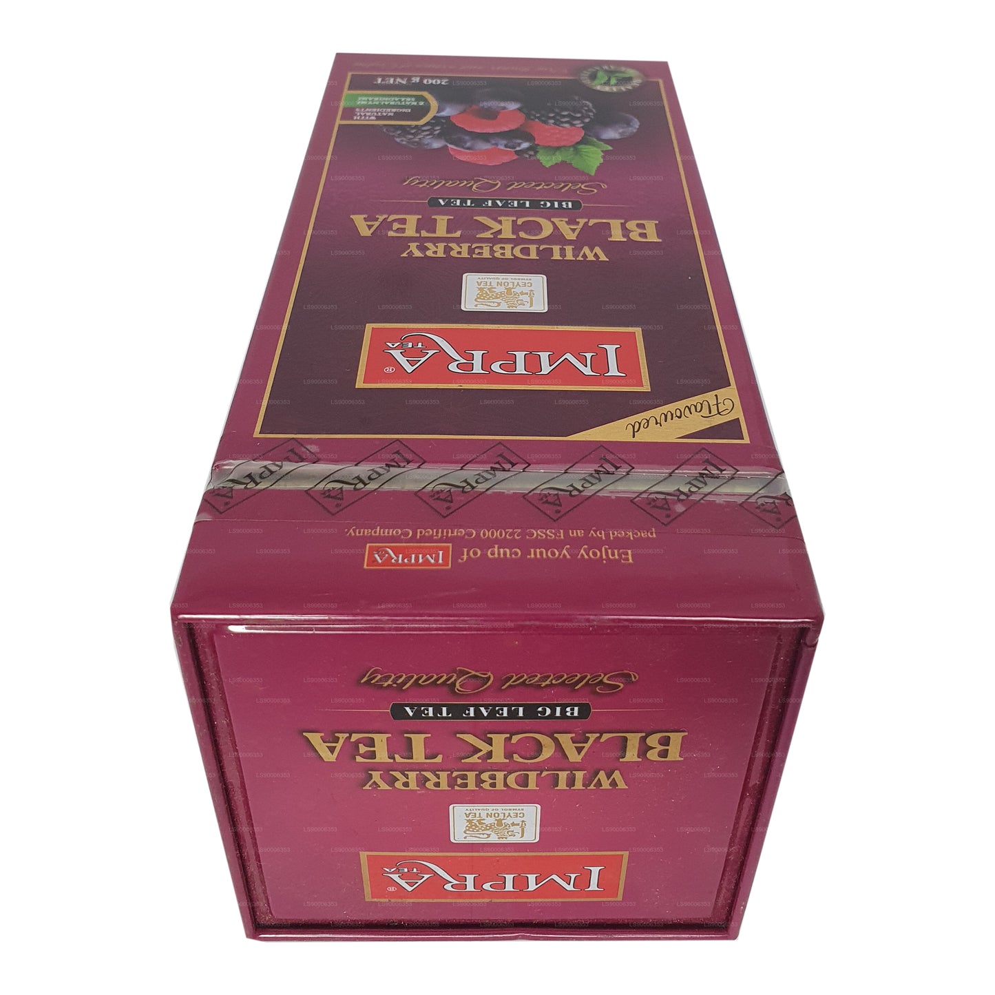 Металлическая корзина Impra Wildberry с большими листьями (200 г)