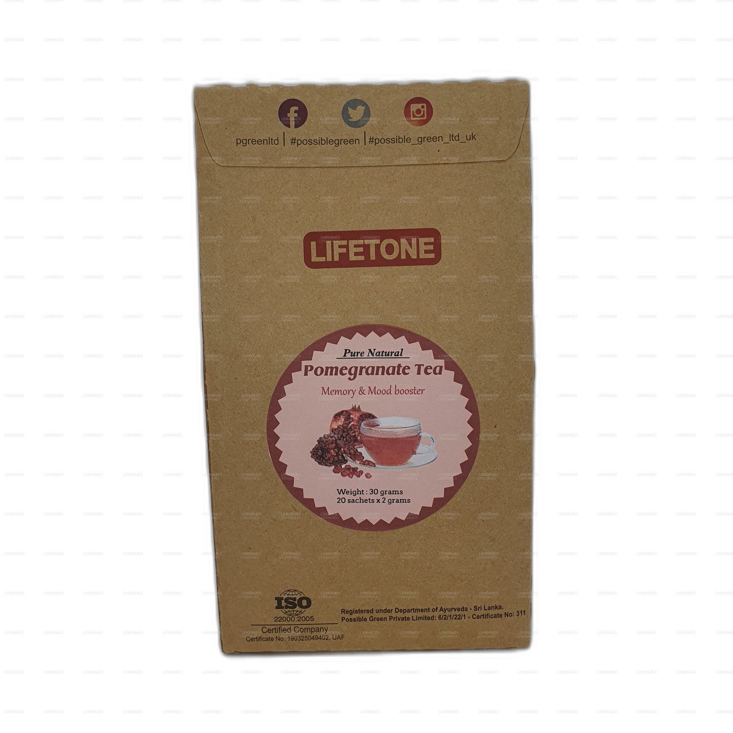 Гранатовый чай Lifetone (30 г)