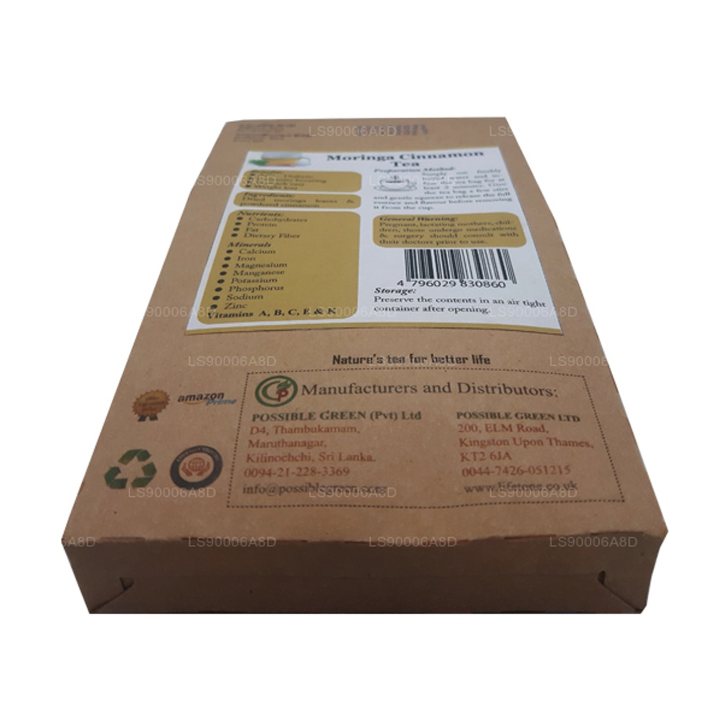 Lifetone Moringa Cinnamon Tea (30g)