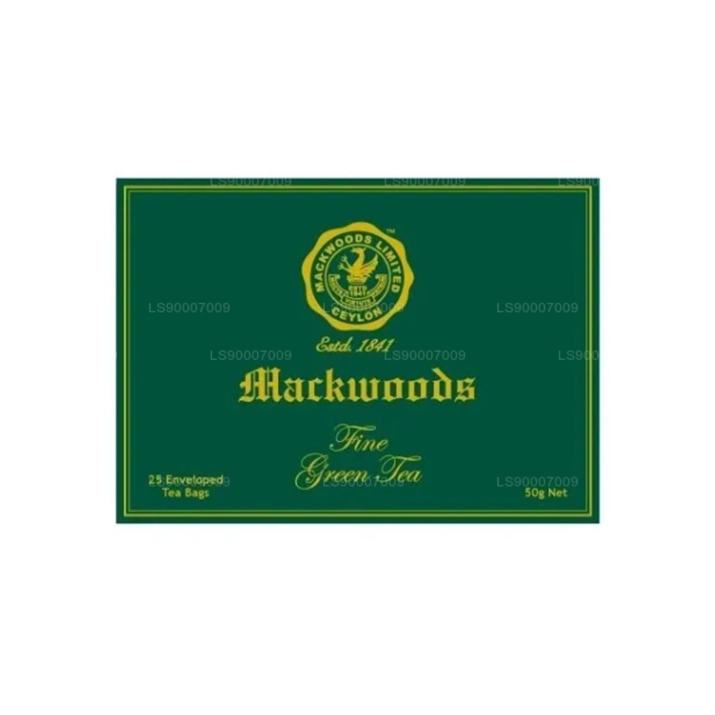 Мелкий зеленый чай Mackwoods (50 г) 25 пакетиков