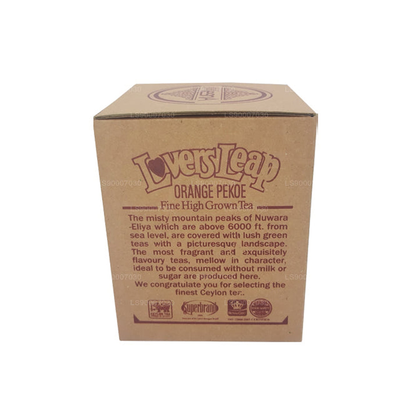 Mlesna Tea Lover's Leap Апельсин Пеко в металлической кедди (100г)