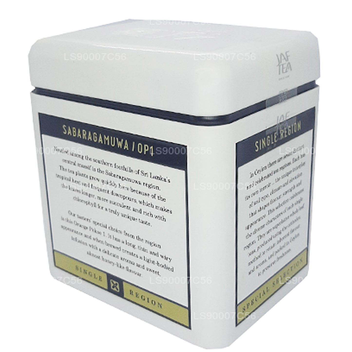 Чай Jaf для одного региона, коллекция Sabaragamuwa OP1 (90 г), олово