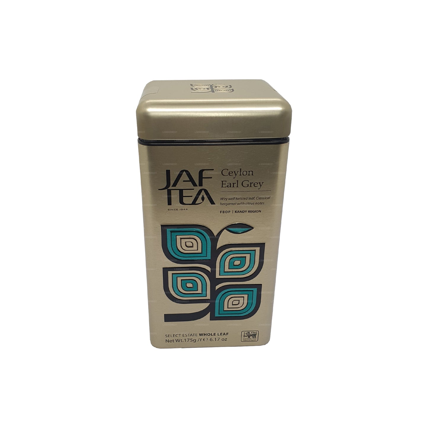 Классическая золотая коллекция Jaf Tea Caddy из цейлонского чая «Эрл Грей» (175 г)