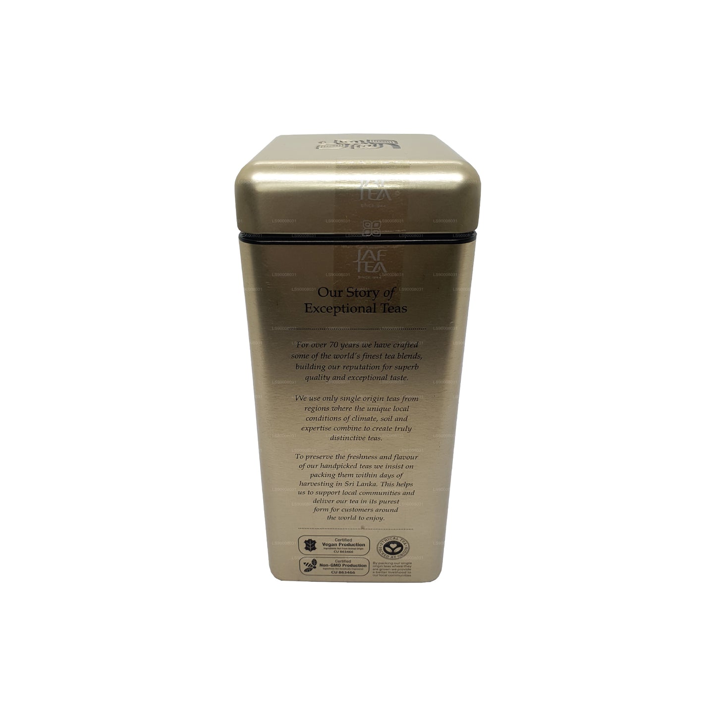 Классическая золотая коллекция Jaf Tea Caddy из цейлонского чая «Эрл Грей» (175 г)