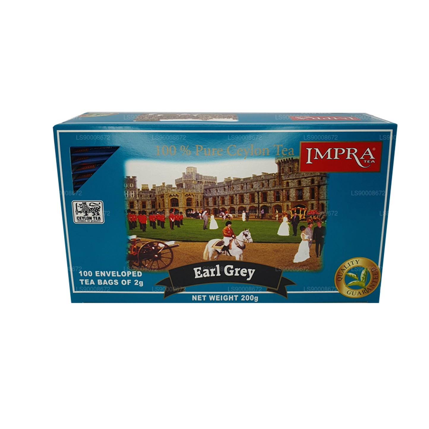 Impra Earl Grey (200g) 100 Enveloped Tea Bags