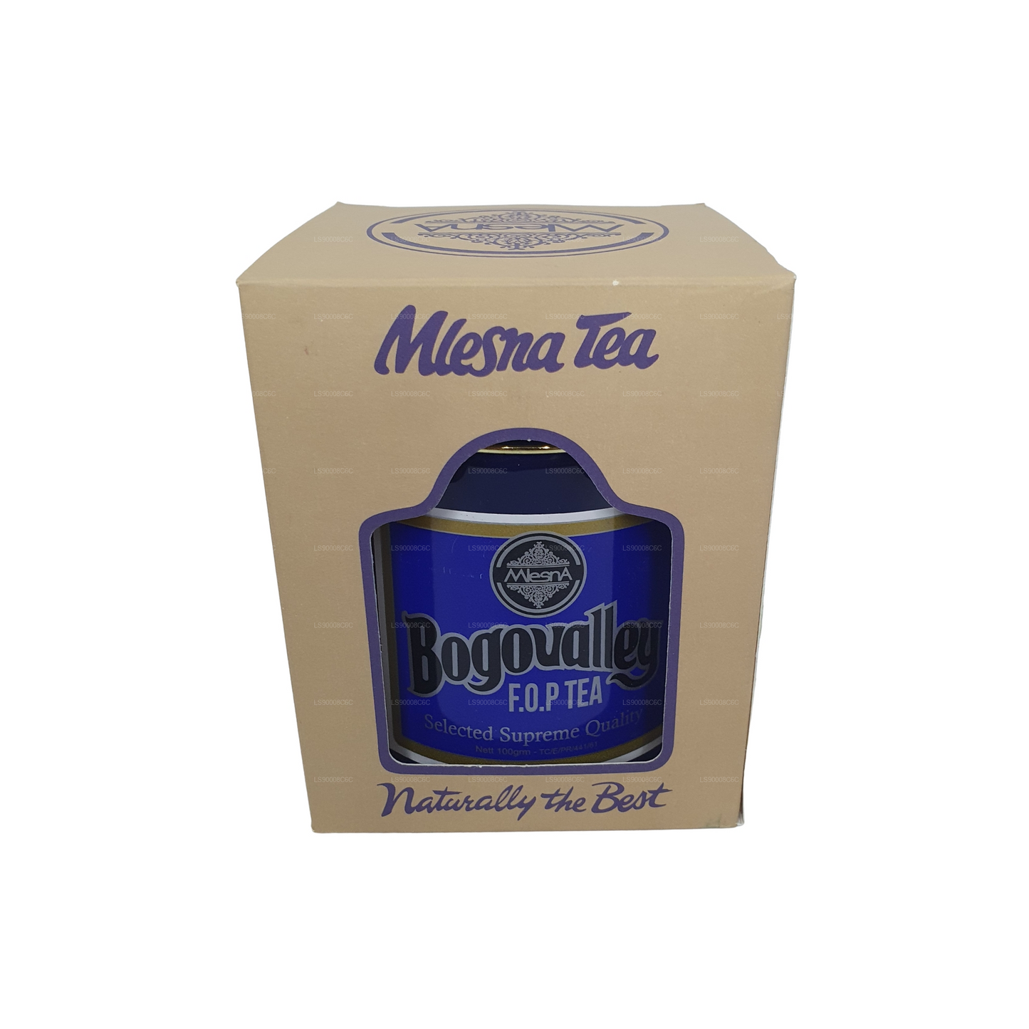 Металлическая шкатулка для чая Млесна Боговэлли F.O.P (100 г)