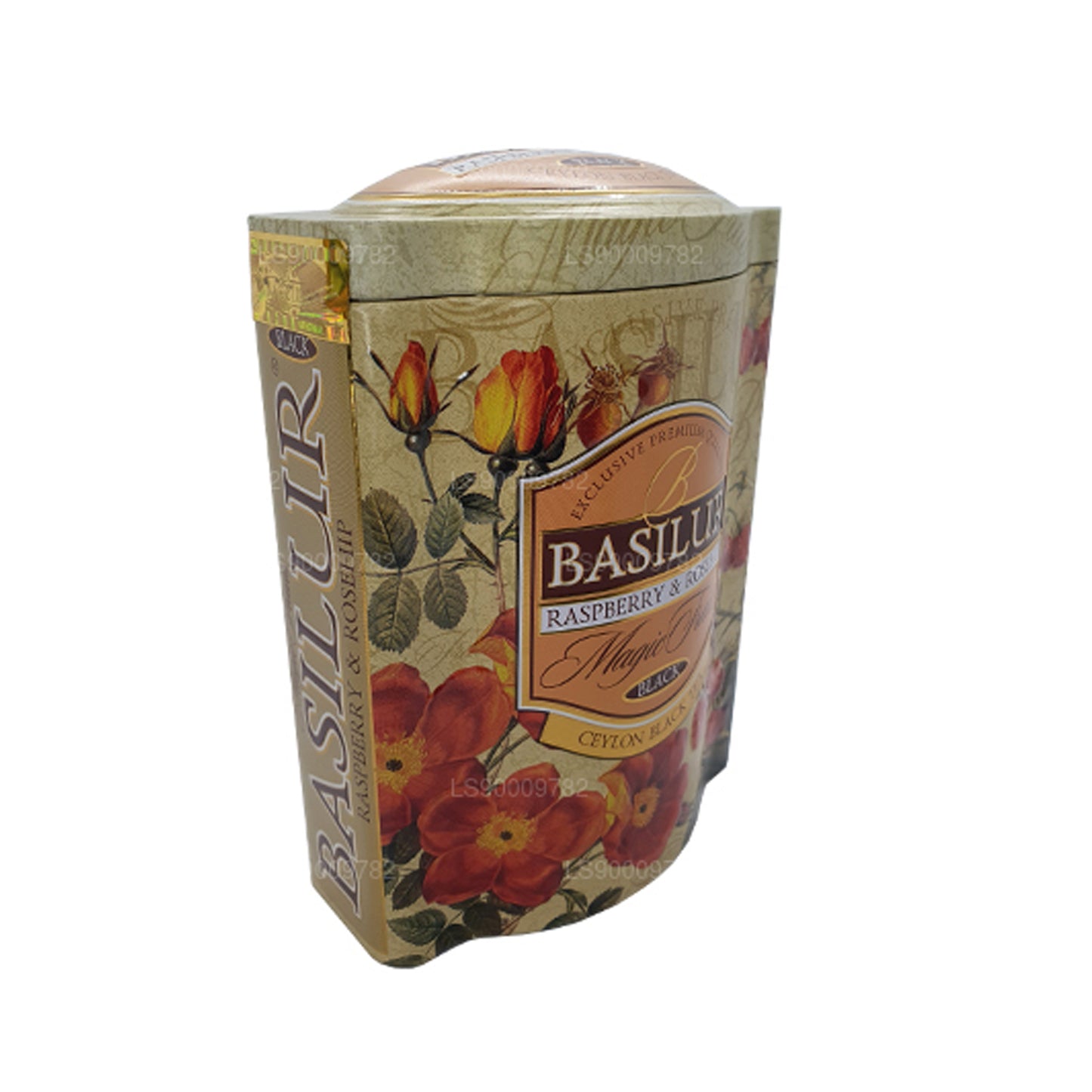 Консервная конфета Basilur Magic Fruits с малиной и шиповником (100 г)