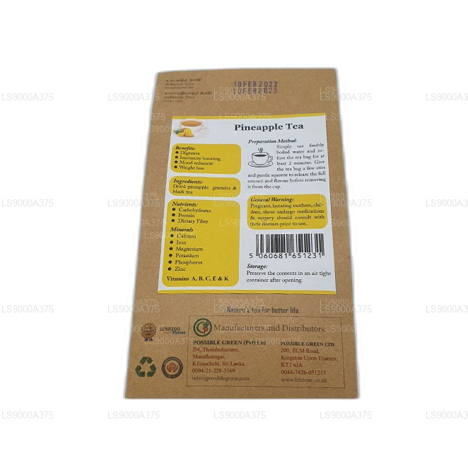 Ананасовый чай Lifetone (40 г)