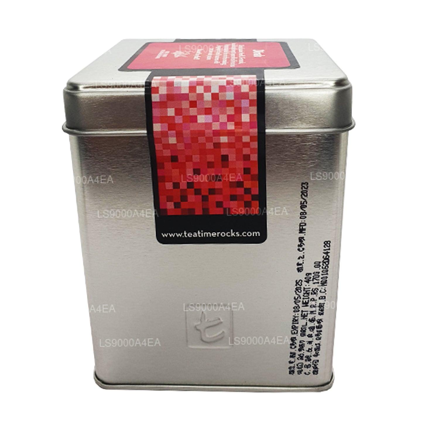 Роза Dilmah серии T с французской ванилью 20 пакетиков листового чая (40 г)