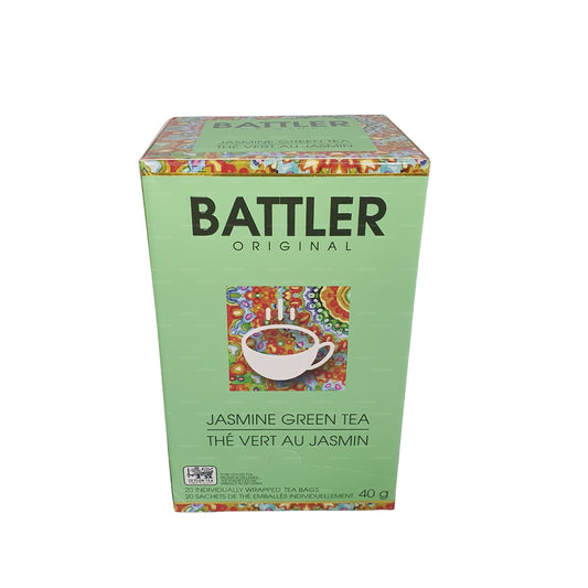 Зеленый чай Battler Original Jasmine (40 г), 20 чайных пакетиков