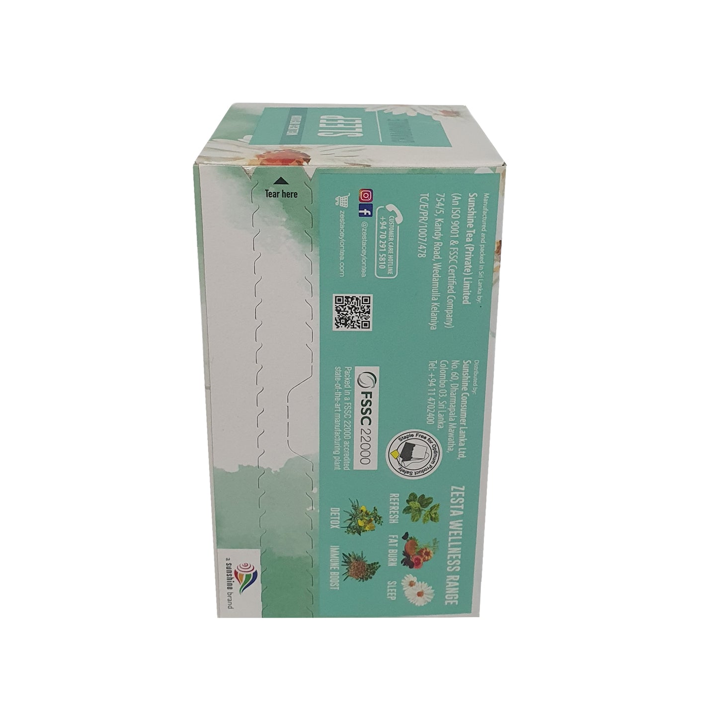 Zesta Wellness Infusion Sleep Tea (30g) 20 Tea Bags