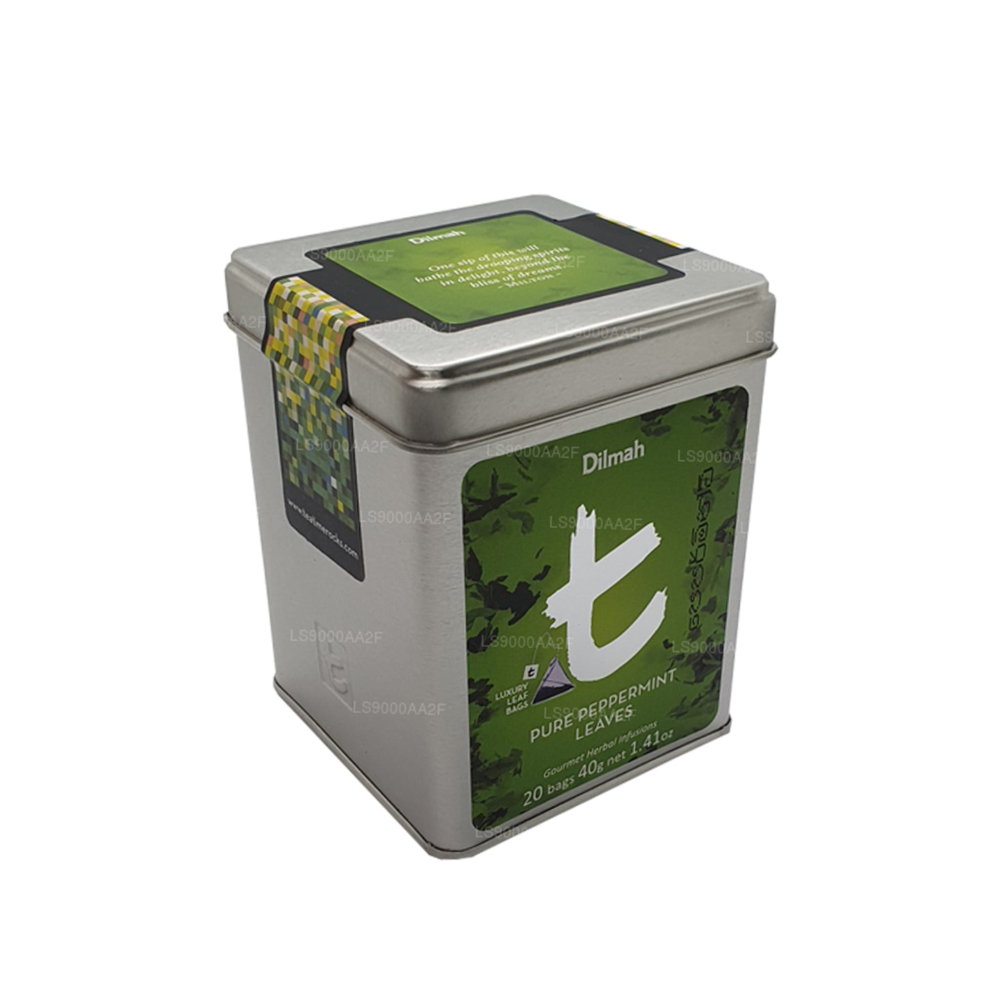 Dilmah Чистые листья мяты перечной (34 г) Caddy