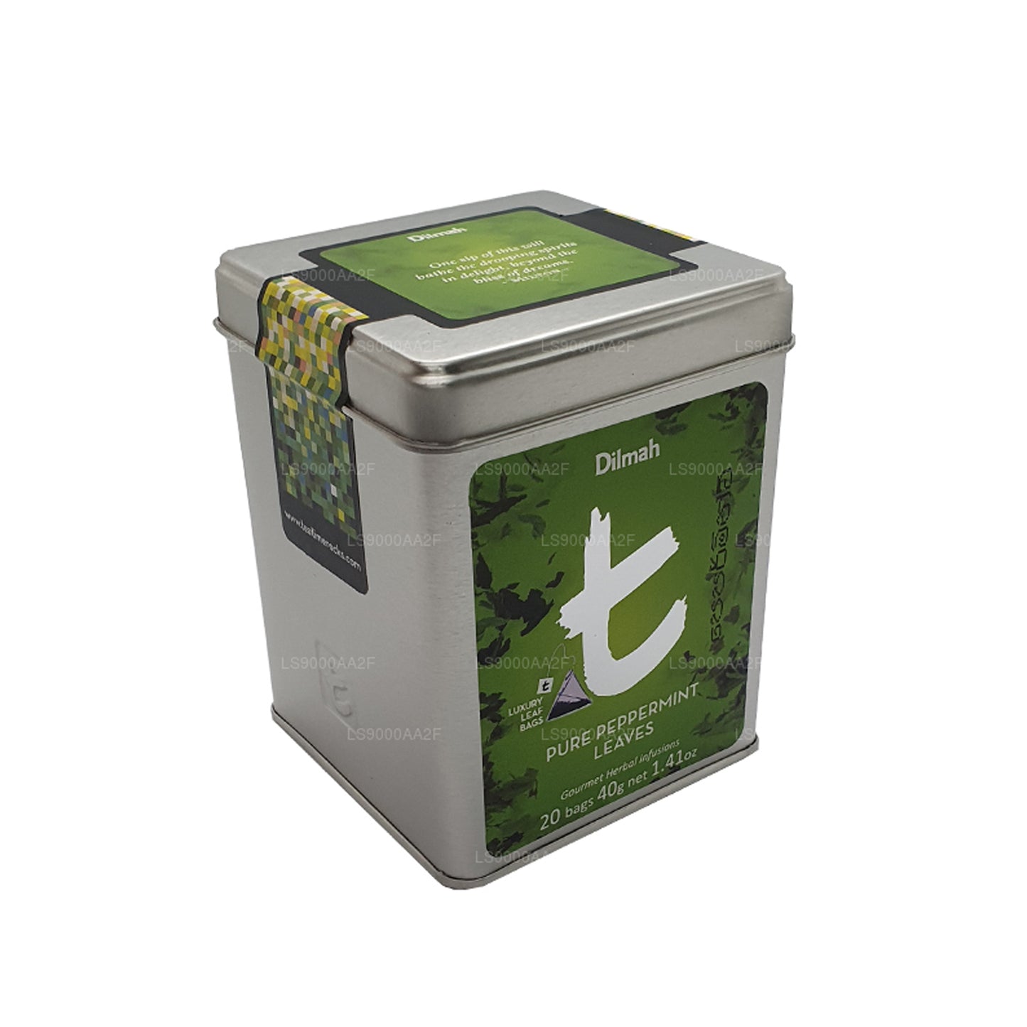 Dilmah Чистые листья мяты перечной (34 г) Caddy