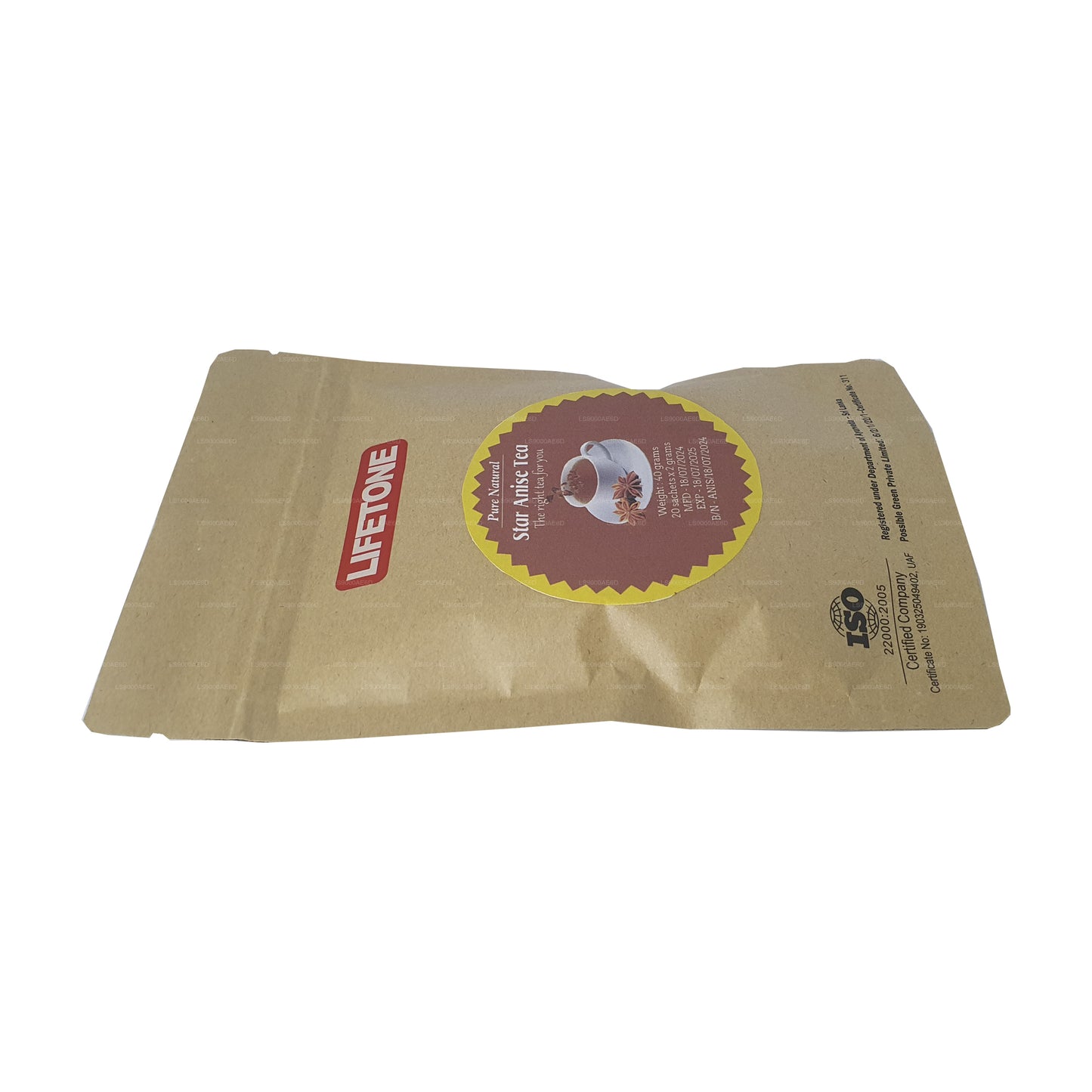 Чай со звездчатым анисом Lifetone (40 г)