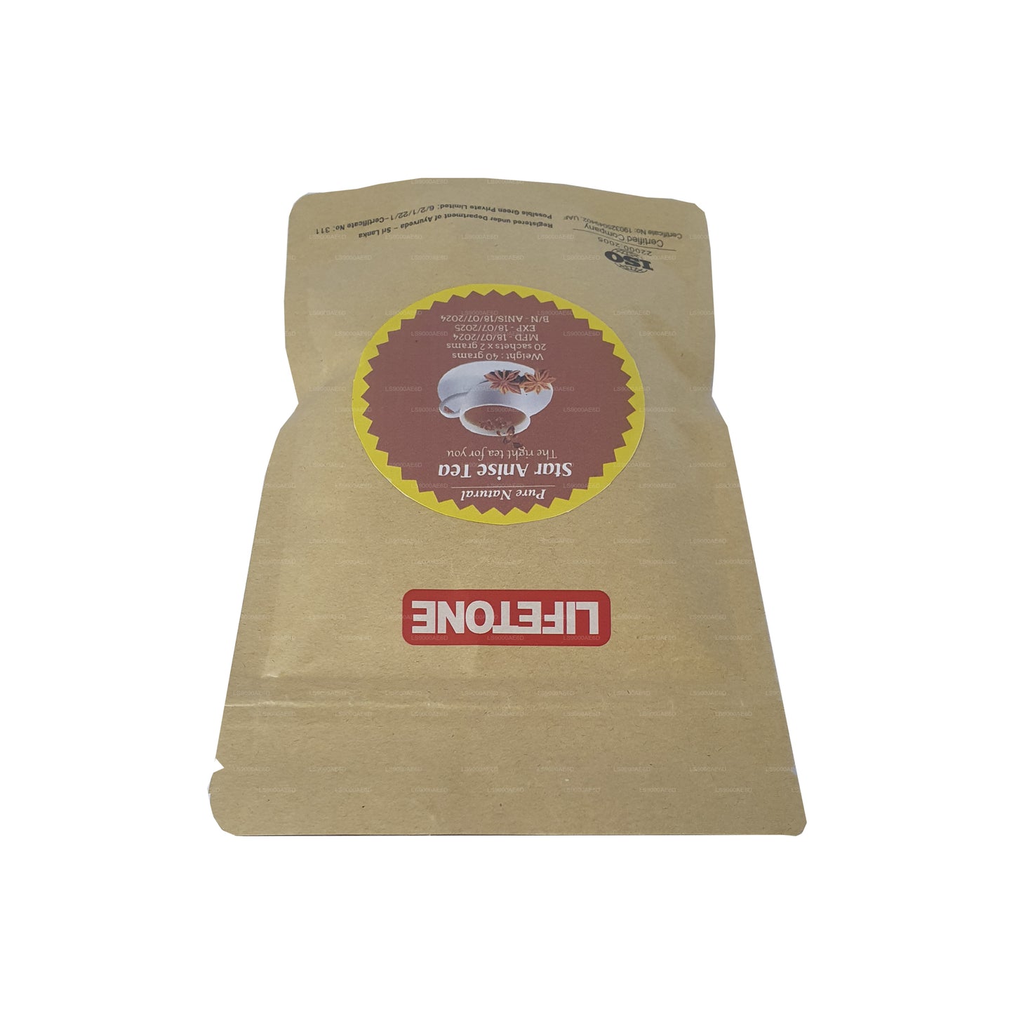 Чай со звездчатым анисом Lifetone (40 г)