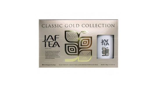 Конверт из фольги Jaf Tea Classic Gold Collection (100 г) с картонной кружкой