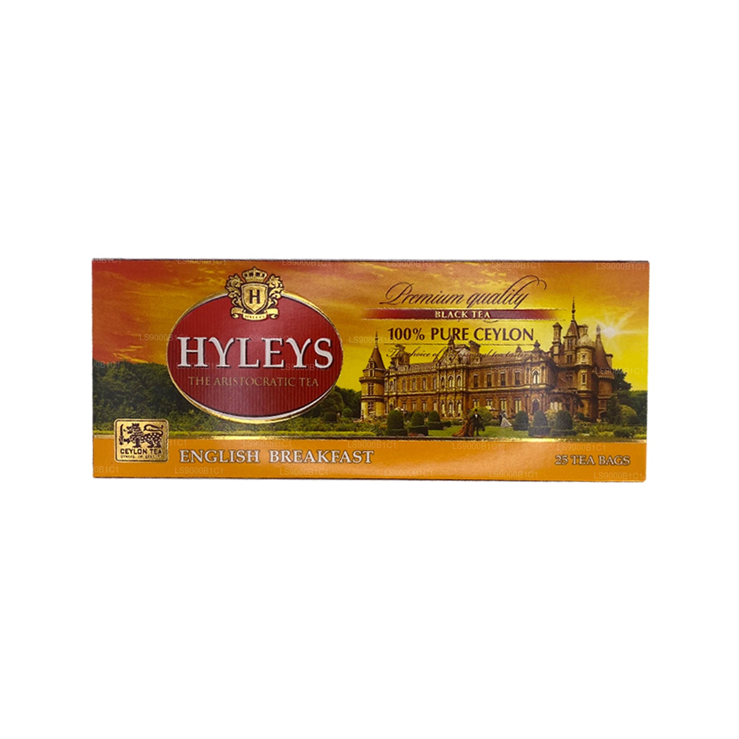 Черный английский чай для завтрака Hyleys (37,5 г) 25 пакетиков