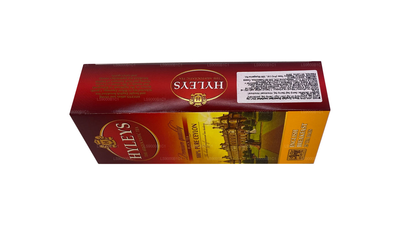 Черный английский чай для завтрака Hyleys (37,5 г) 25 пакетиков