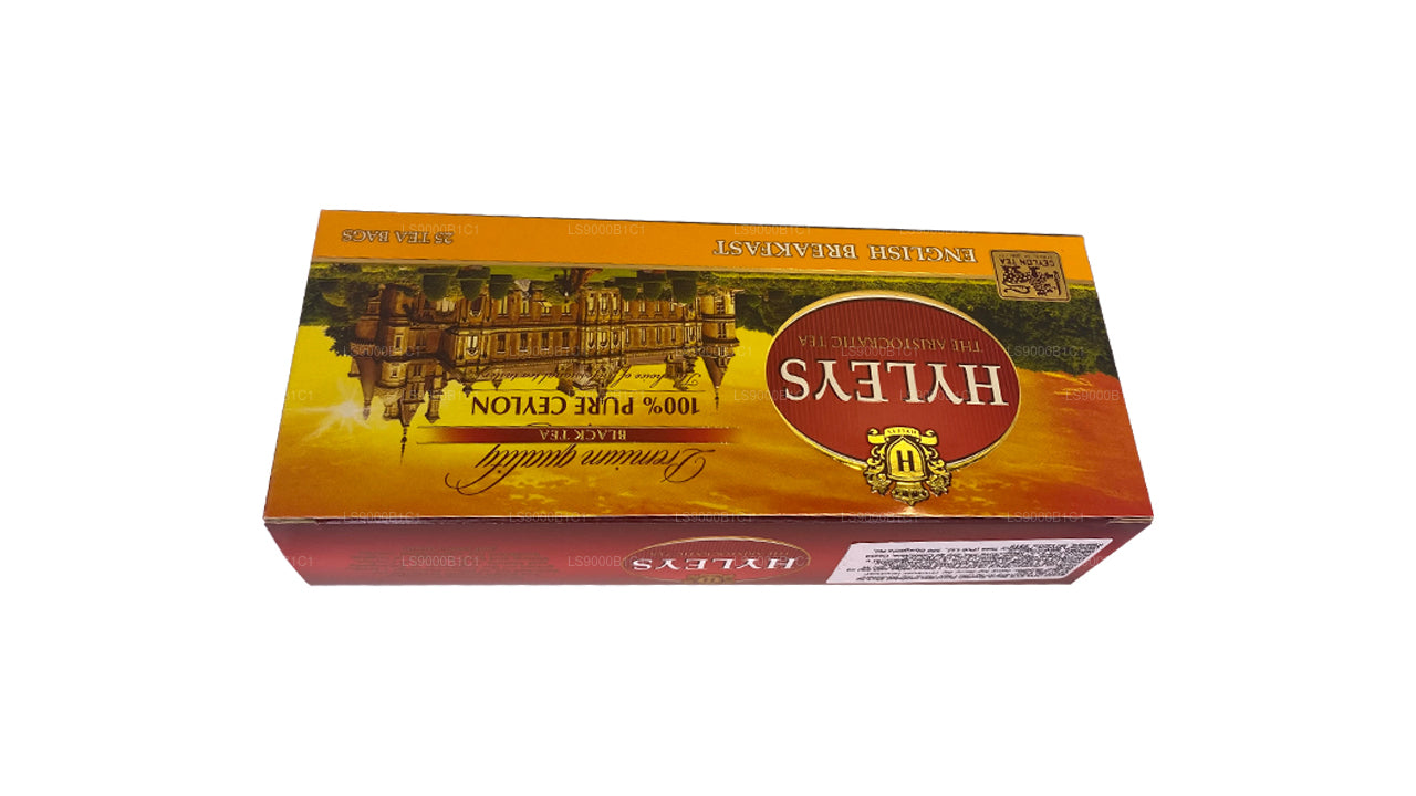 Черный английский чай для завтрака Hyleys (37,5 г) 25 пакетиков