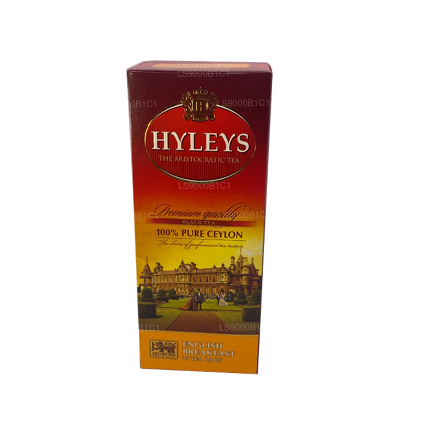 Черный английский чай для завтрака Hyleys (37,5 г) 25 пакетиков
