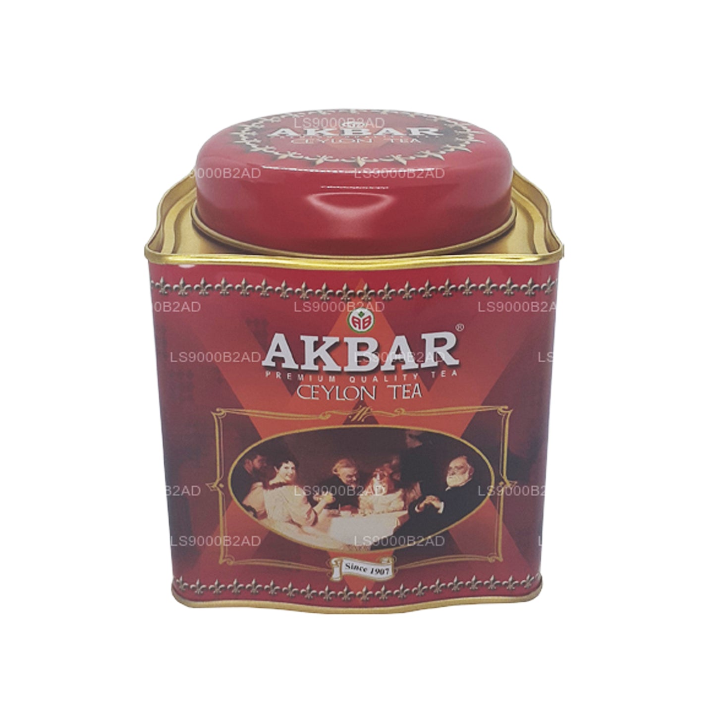 Классический цейлонский чай Akbar (250 г), жестяная банка