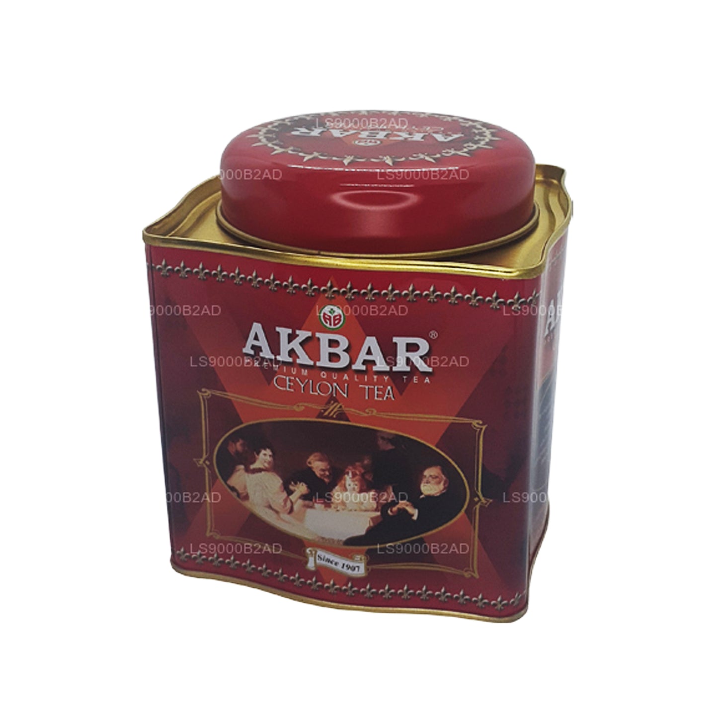 Классический цейлонский чай Akbar (250 г), жестяная банка