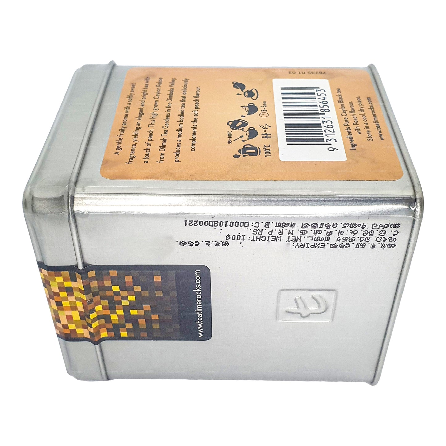 Чай Dilmah t-Series персиковый (100 г) рассыпной