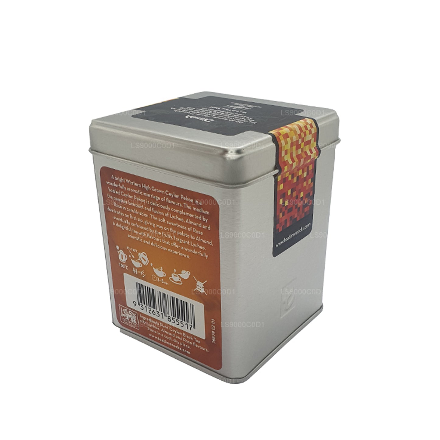 Dilmah Lychee с розой и миндалем (100г)