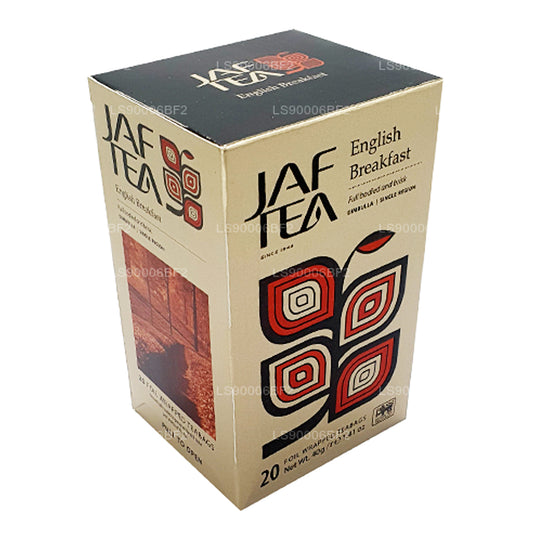 Английский завтрак Jaf Tea (40 г) 20 пакетиков чая