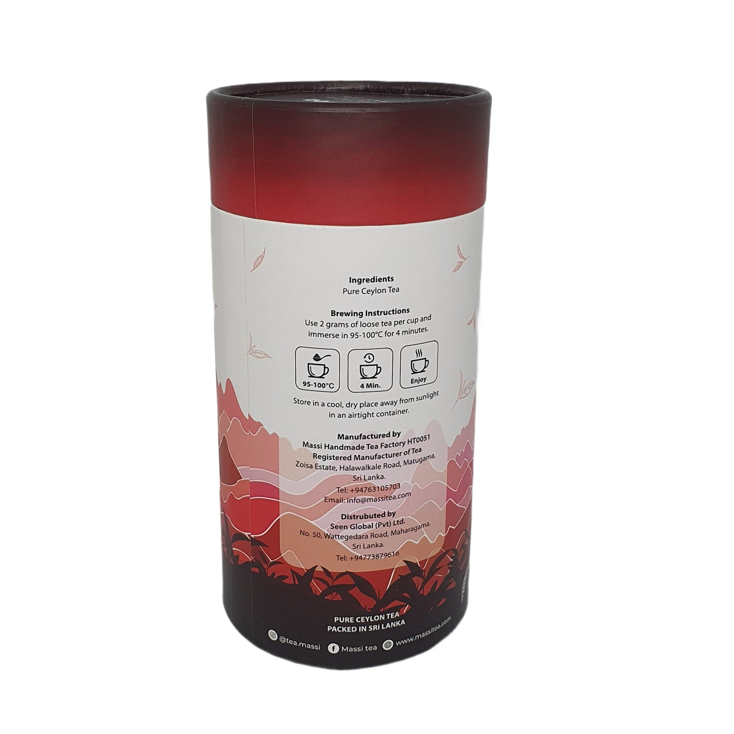 Черный чай ручной работы Massi Tea Single Estate (50 г)