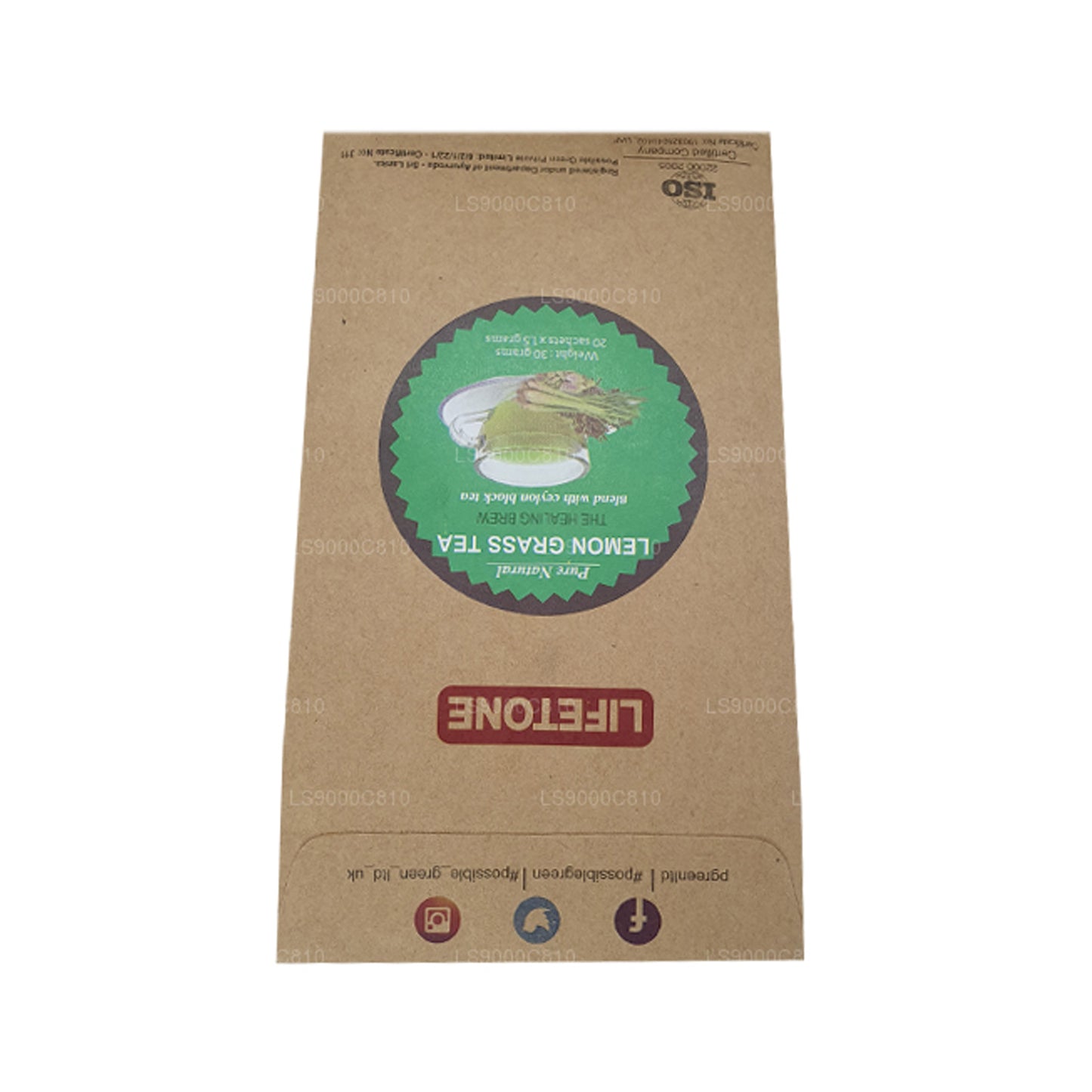 Чай Lifetone с лимонной травой (30 г)