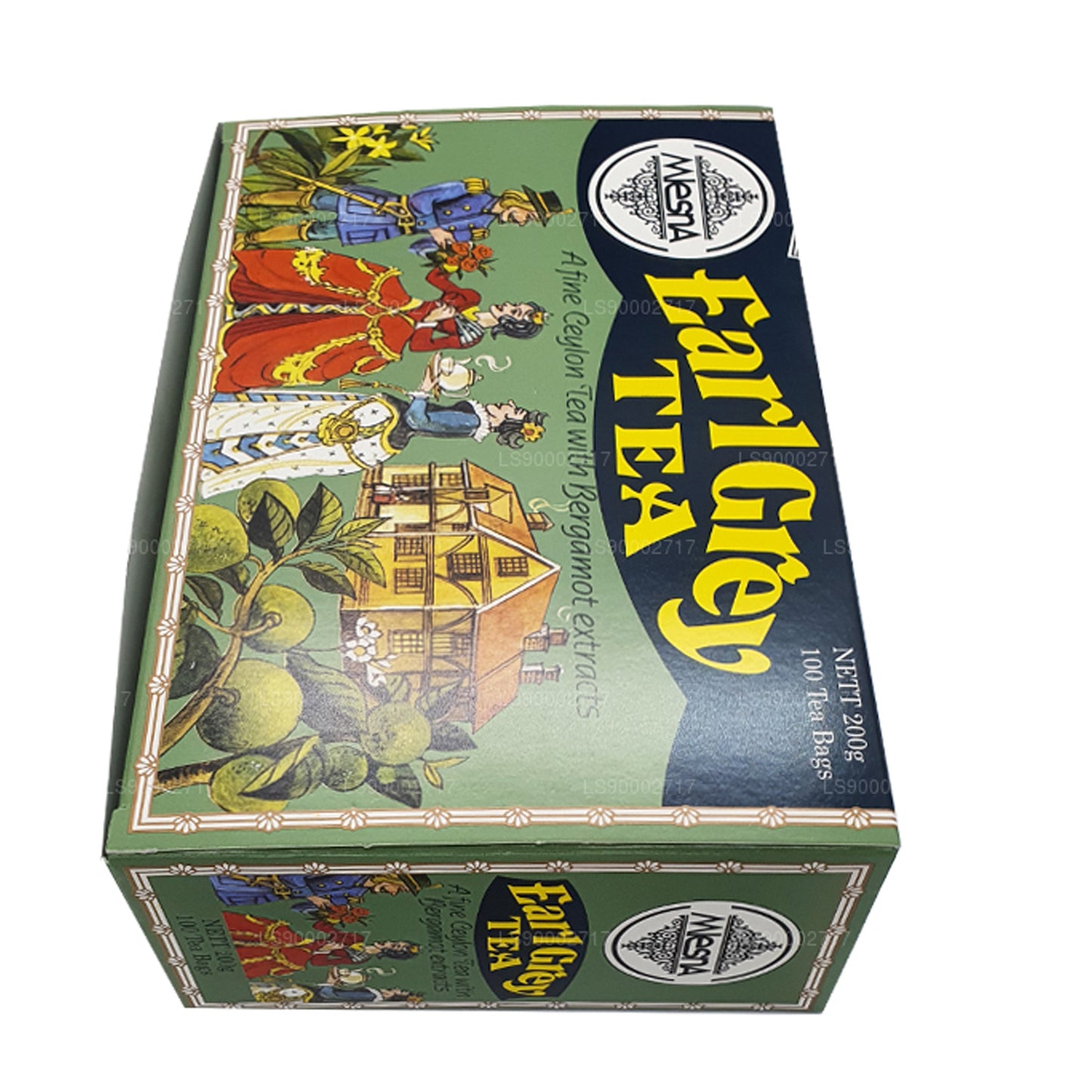 Чай Mlesna Эрл Грей в пакетиках