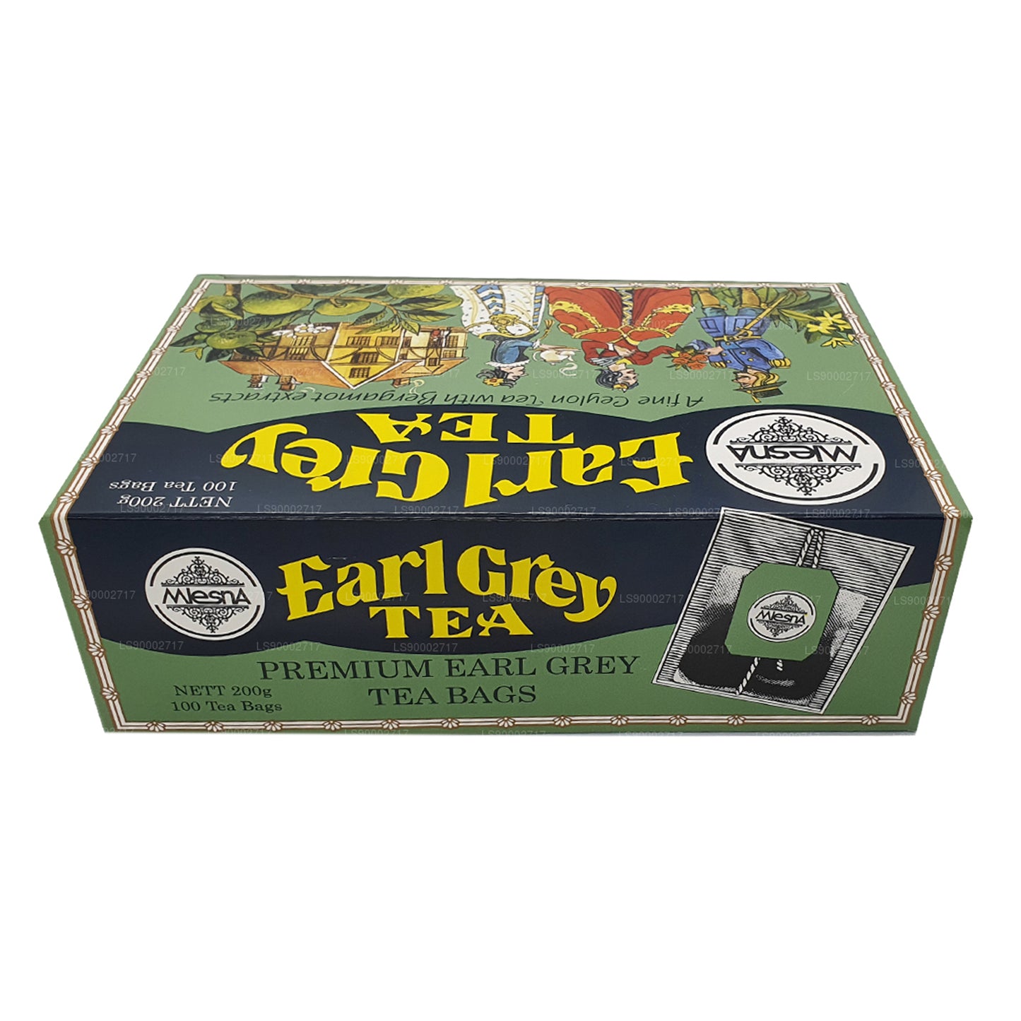 Чай Mlesna Эрл Грей в пакетиках