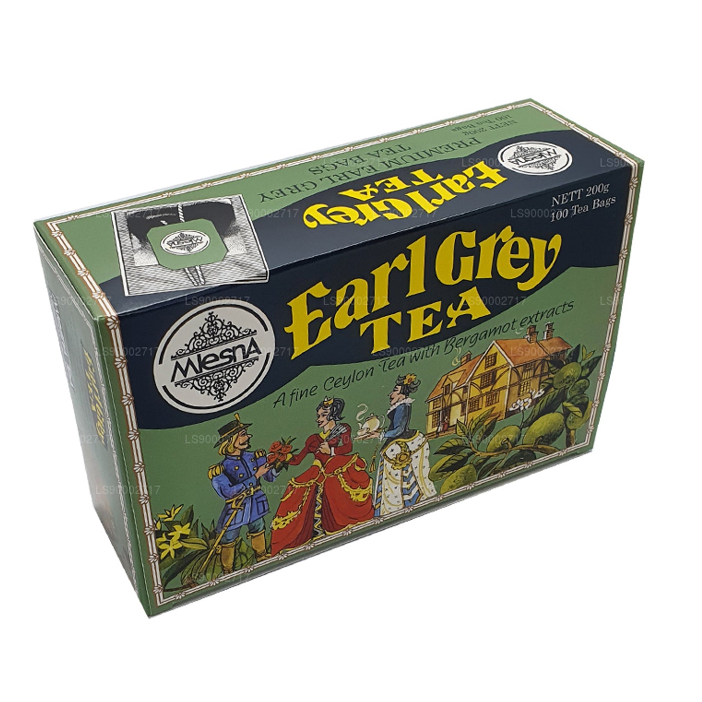 Чай Mlesna Эрл Грей в пакетиках