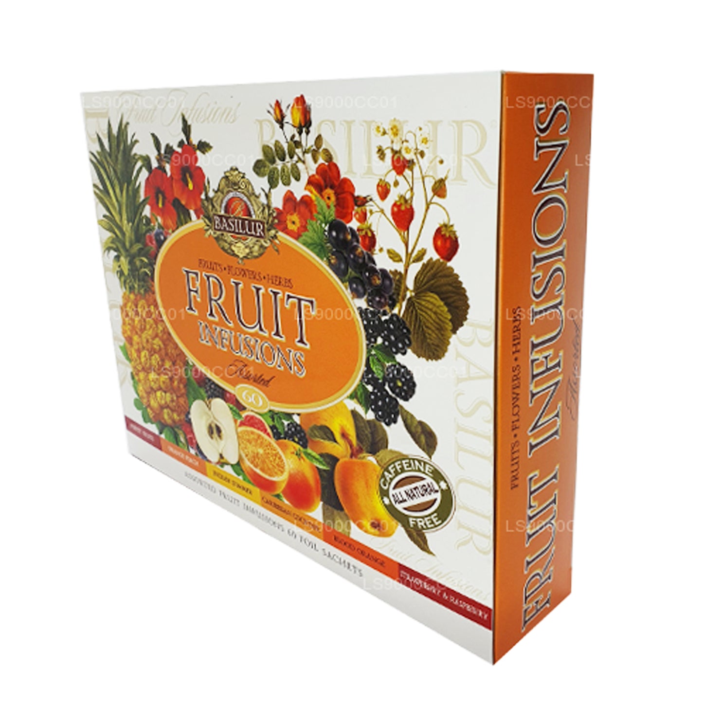 Цейлонский чай Basilur «Фруктовые настои» в ассортименте 60 пакетиков