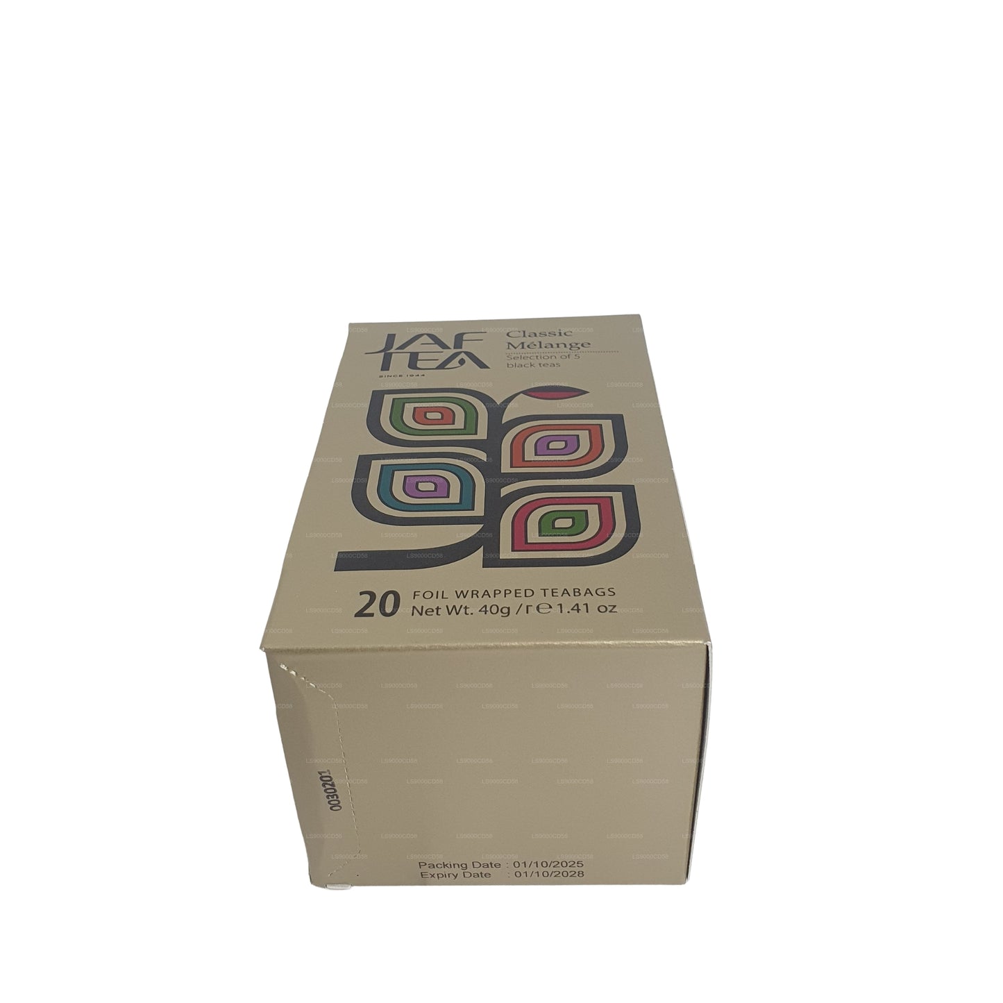 Jaf Tea Black Classic Gold Melange Gastro Teebeutel (5x4x2g)